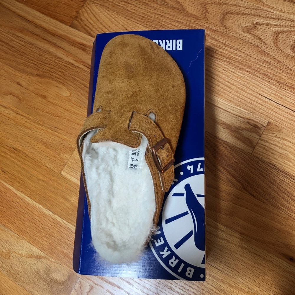 Birkenstock Boston Shearling Clogs